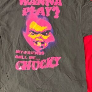 Chucky Graphic adult T-Shirt - Black size xl